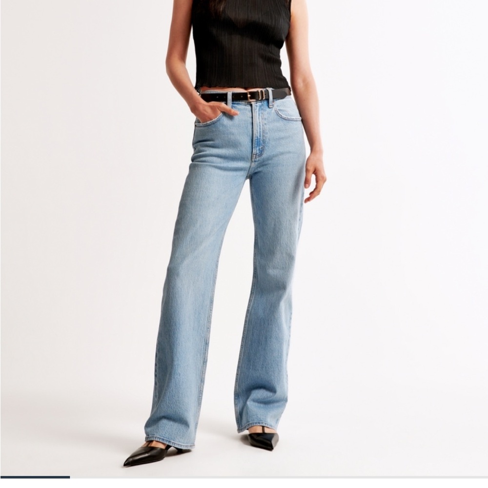Abercrombie jeans high rise 90s relaxed jean